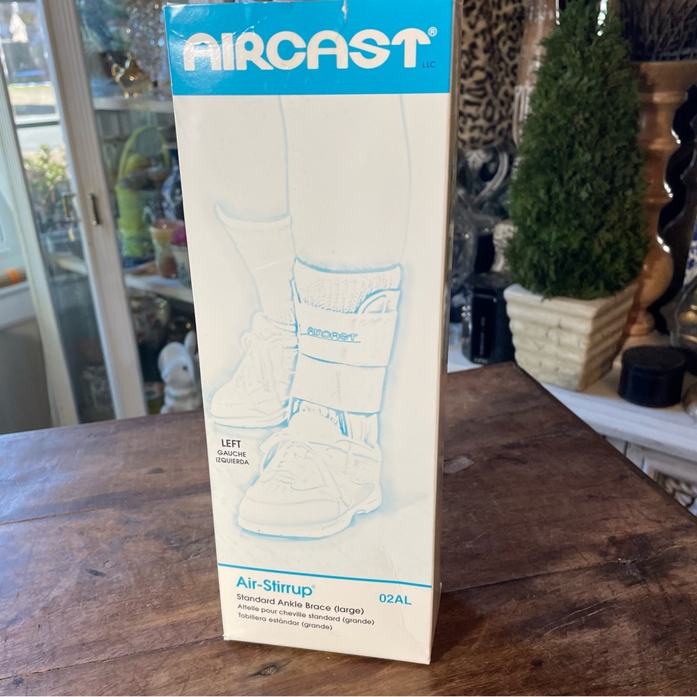 Air-Stirrup Ankle Brace left 02AL large